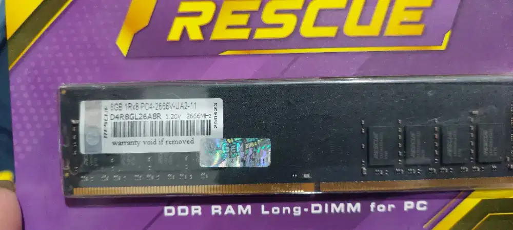 RAM V-GEN DDR4 8GB & SODIMM 8GB