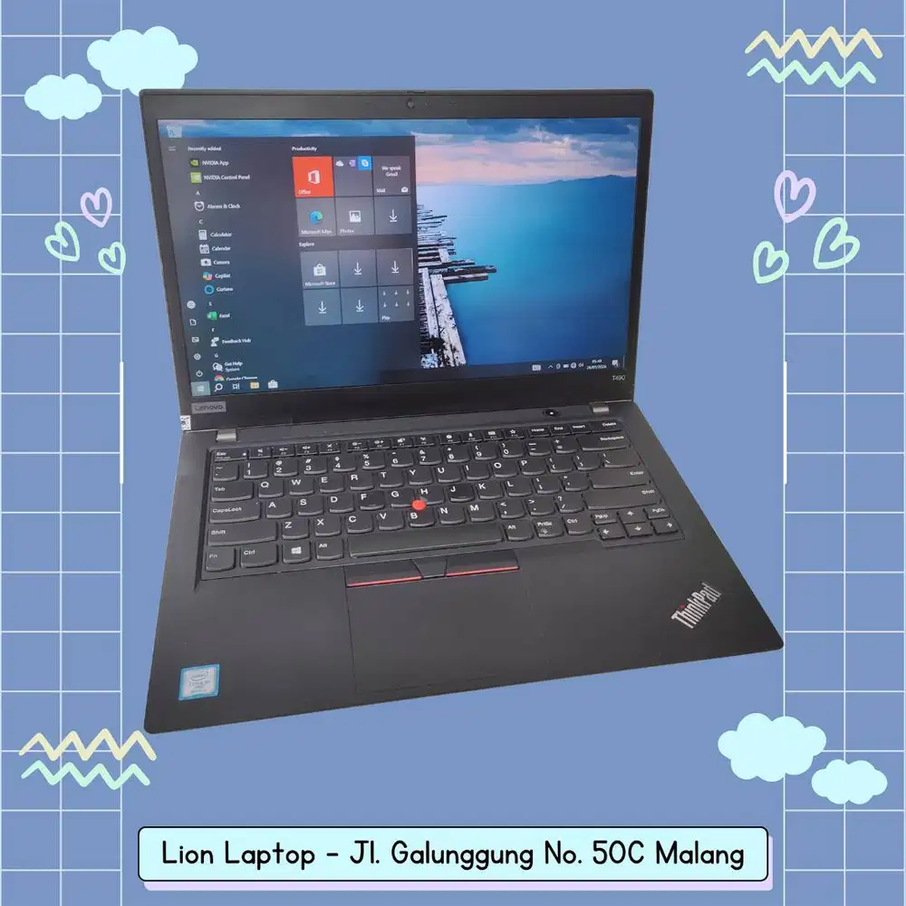 Double VGA NVIDIA Core i5 8/256 Slim Lenovo Thinkpad T490 [21|06]