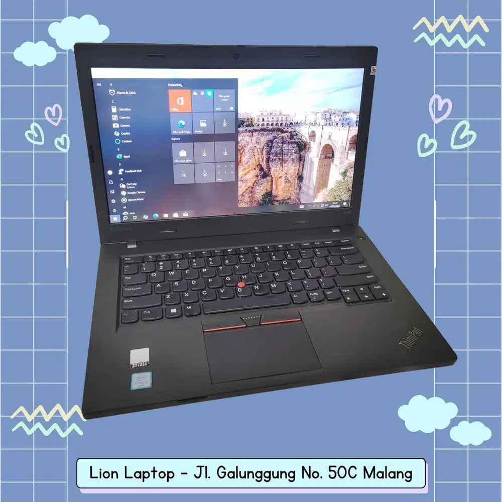 RAM 8GB Core i5 SSD Murah Lenovo Thinkpad L470 [21|06]
