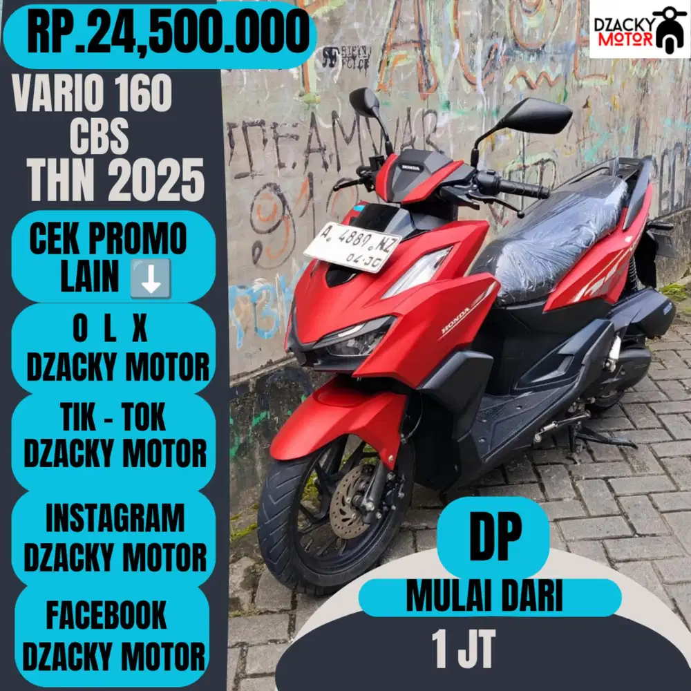 VARIO 160 CBS THN 2025 SECOND LIKE NEW