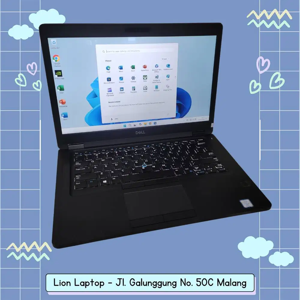 Core i7 Double VGA RAM 8GB SSD Dell Latitude 5491 [21|06]