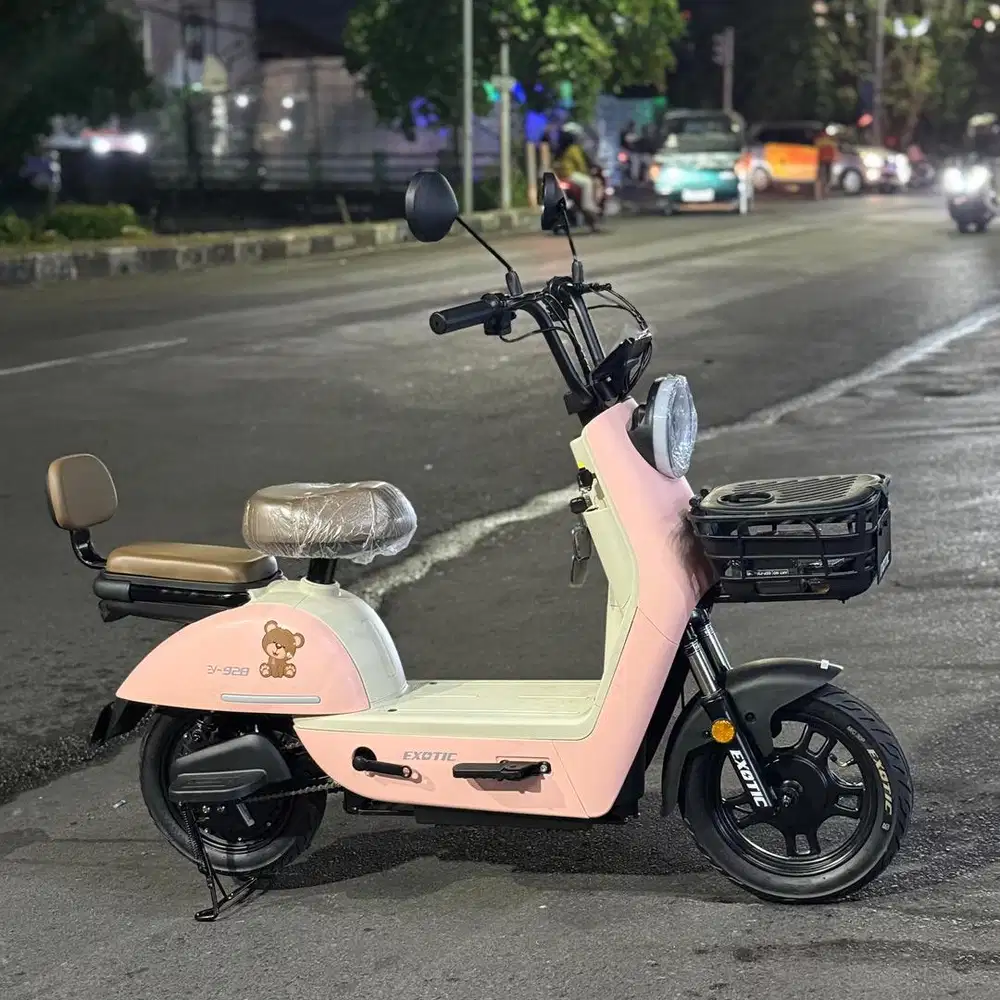 Promo Kredit Murah Sepeda Listrik Exotic Ev-928 Tanpa Uang Muka