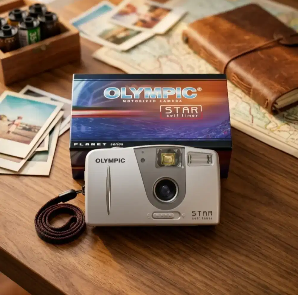 Jual kamera film jadul olympic star