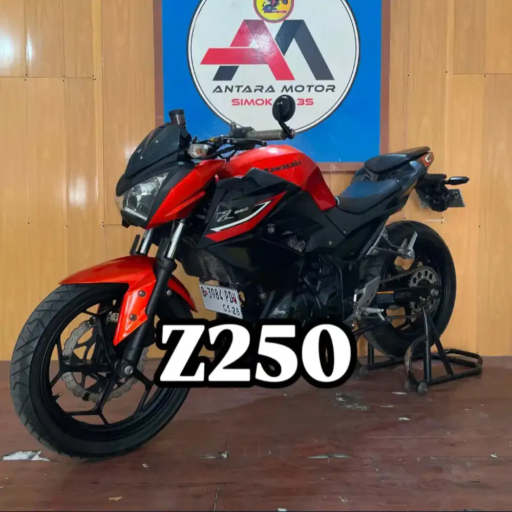 [FORE SALE] KAWASAKI Z250 2017 KONDISI ISTIMEWA MURAH MERIAH GAS POL