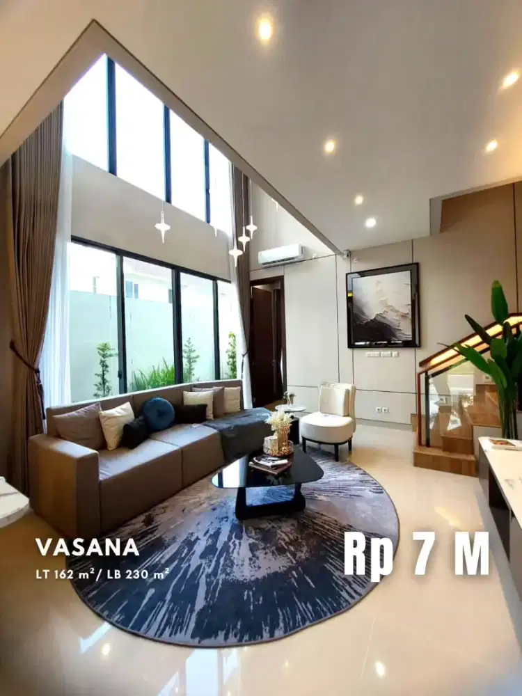 Dijual Rumah Fully Furnished di Vasana Residence Tipe Milan
