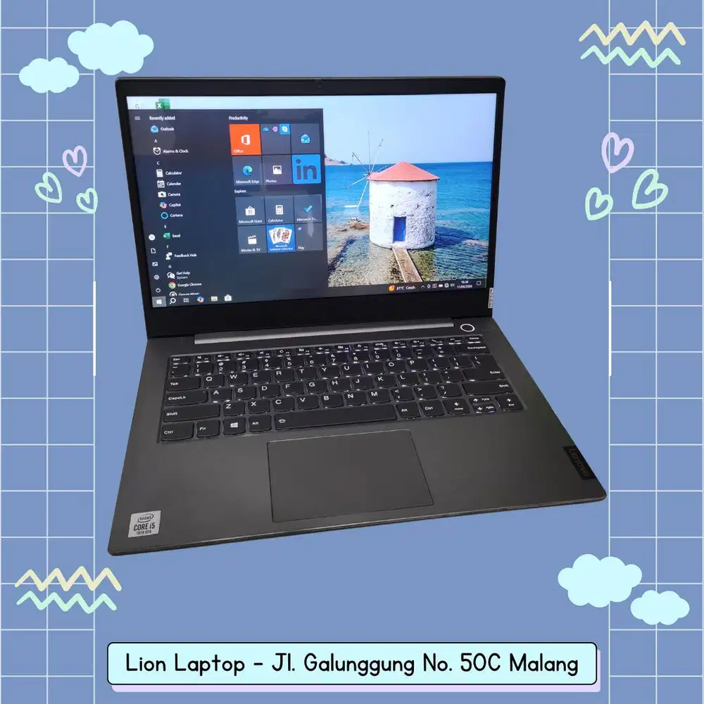 Core i5 Gen 10 SSD 256GB Slim Lenovo Thinkbook 14-IML [21|06]