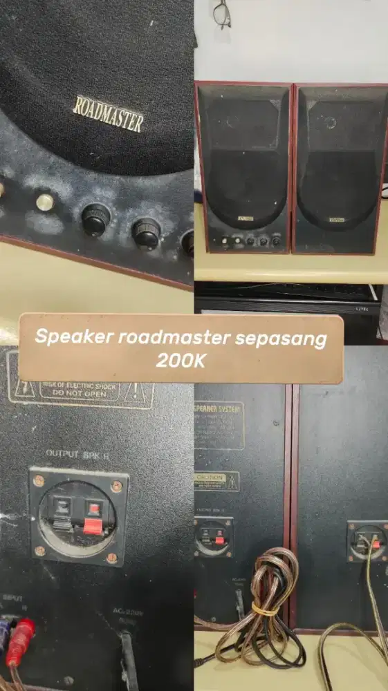 speaker roadmaster