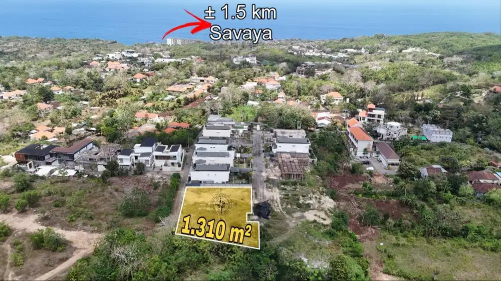 di jual tana di area pecatu jimbaran bali view ocean