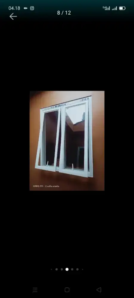 Jual kusen pintu satu dan pintu dua dari bahan aluminium dan kayu