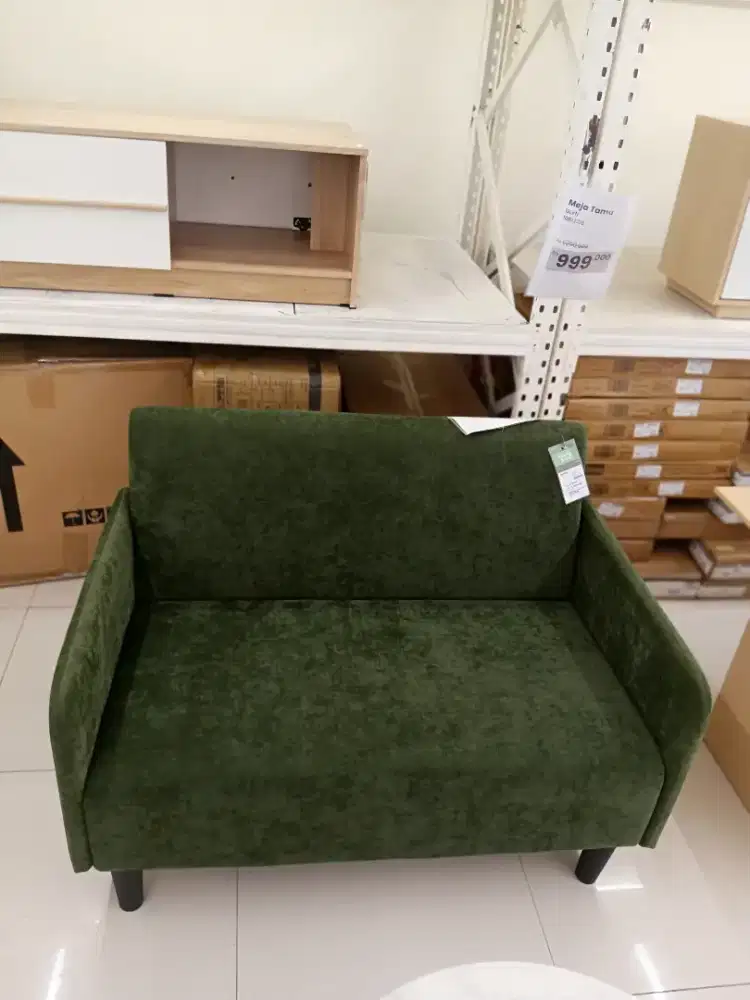 SOFA MINIMALIS 2 SEATER