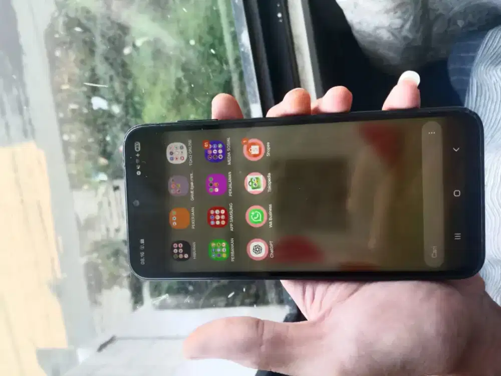 Samsung a14 kondisi lecet pemakaian lengkap