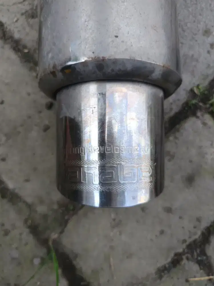 Knalpot racing bekas merek Tanabe