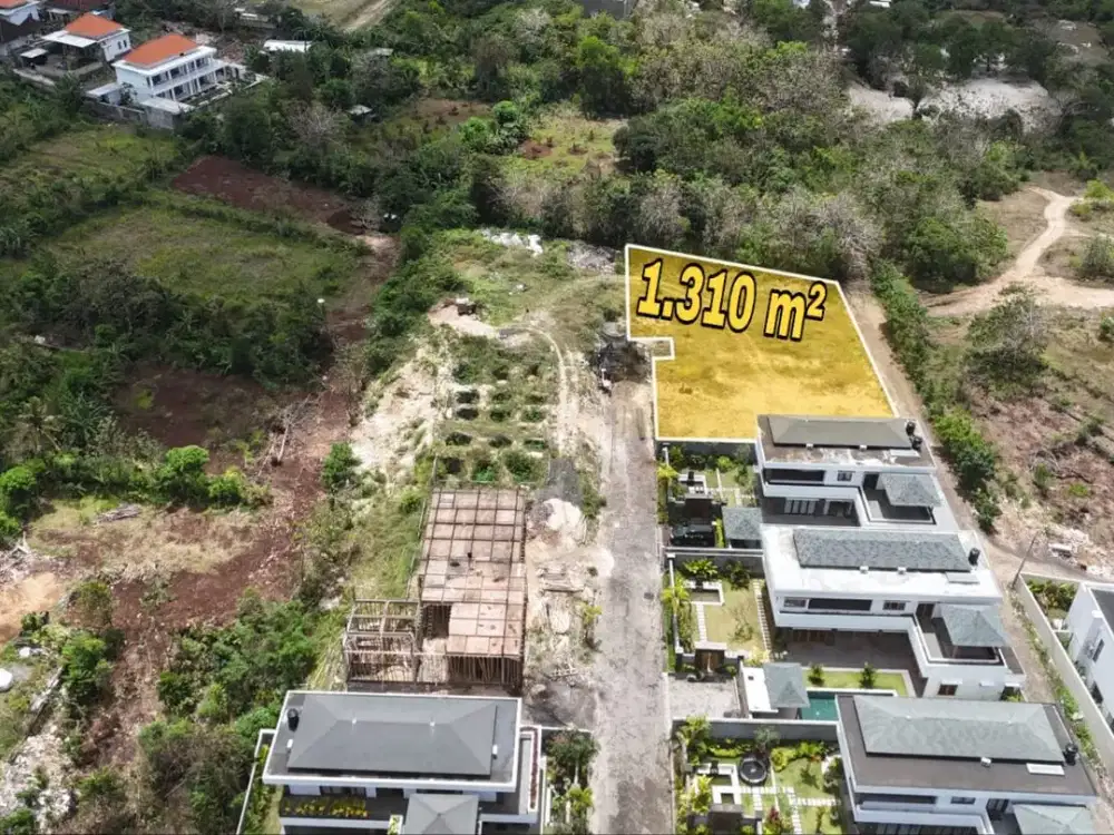 di jual tanah di pecatu jimbaran bali view ocean