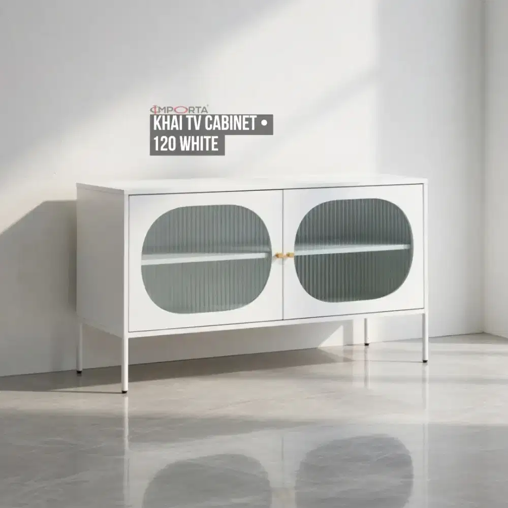 Rak / Kabinet Besi Importa Khai TV Cabinet 120 White