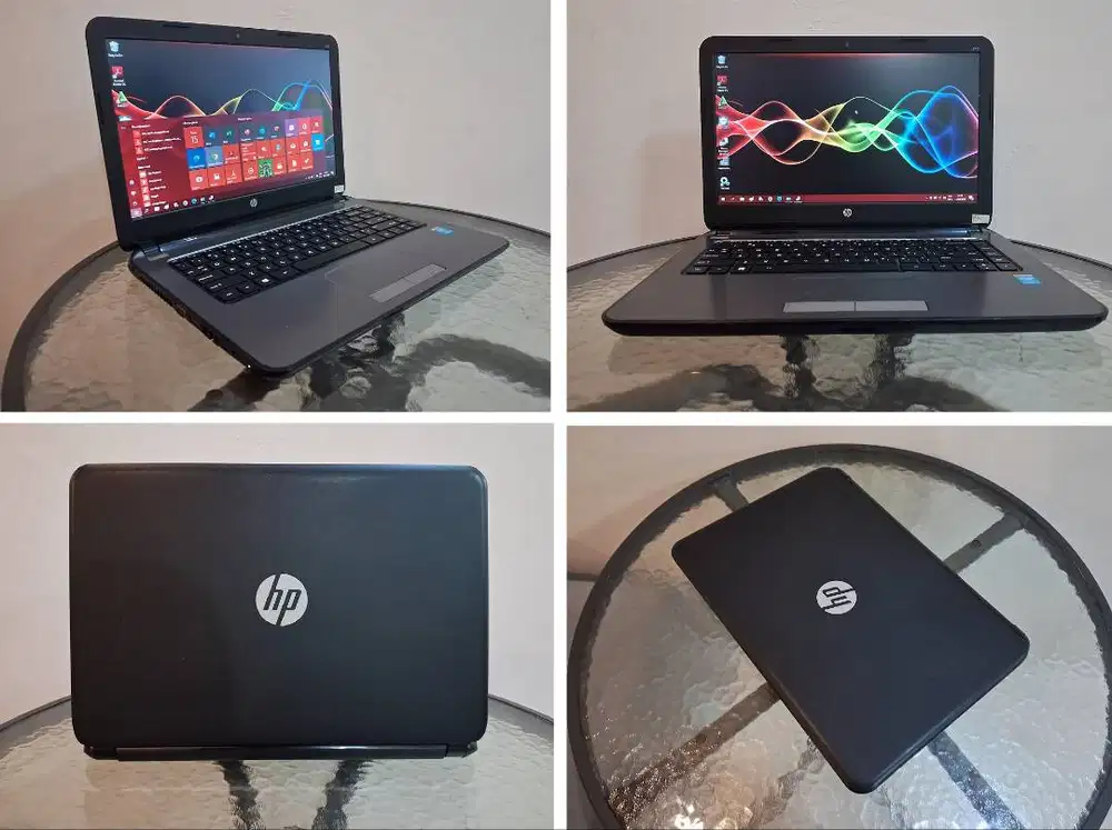 Laptop HP i3 8GB SSD ReadyUp Mulus Normal Slim Gransi Toko fisk