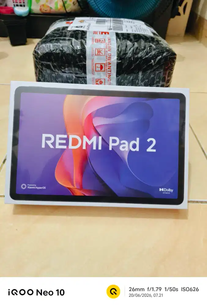 NEW 100% | Xiaomi Redmi Pad 2 Wifi 4/128GB | Purple | Garansi Resmi