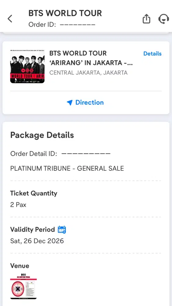 BTS Arirang World Tour in Jakarta Day 1