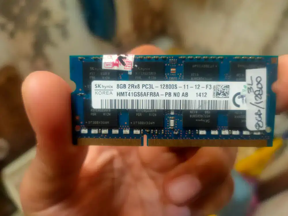 RAM LAPTOP HYNIX 8GB DDR3L PC12800