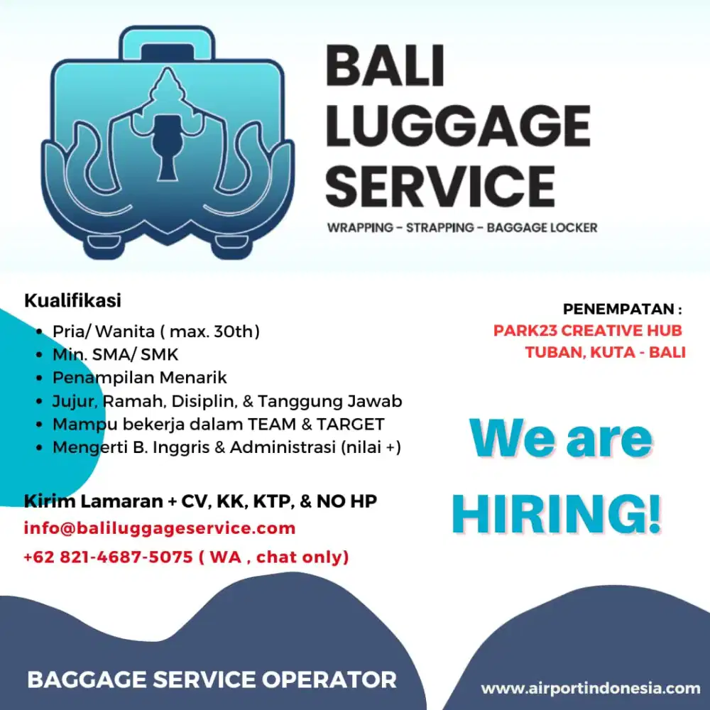 Di cari operator mesin wrapping