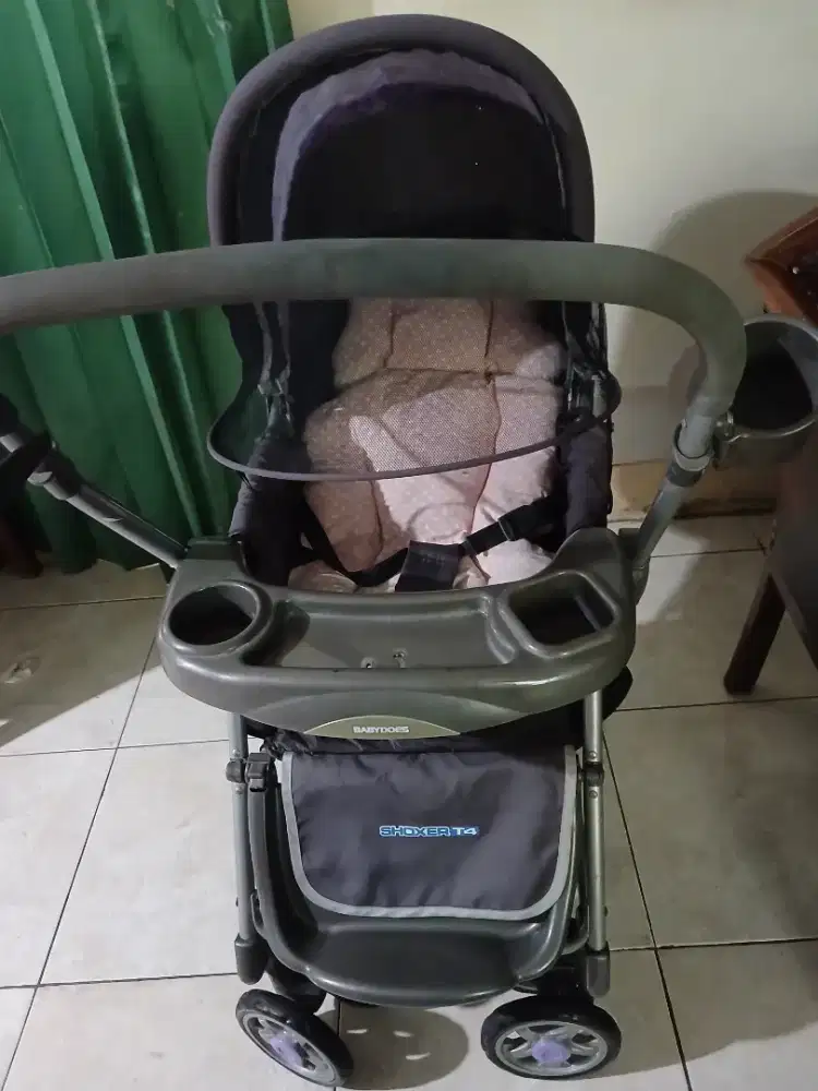 Stroler baby dies soxer msh seseg normal bisa dorong dua arah