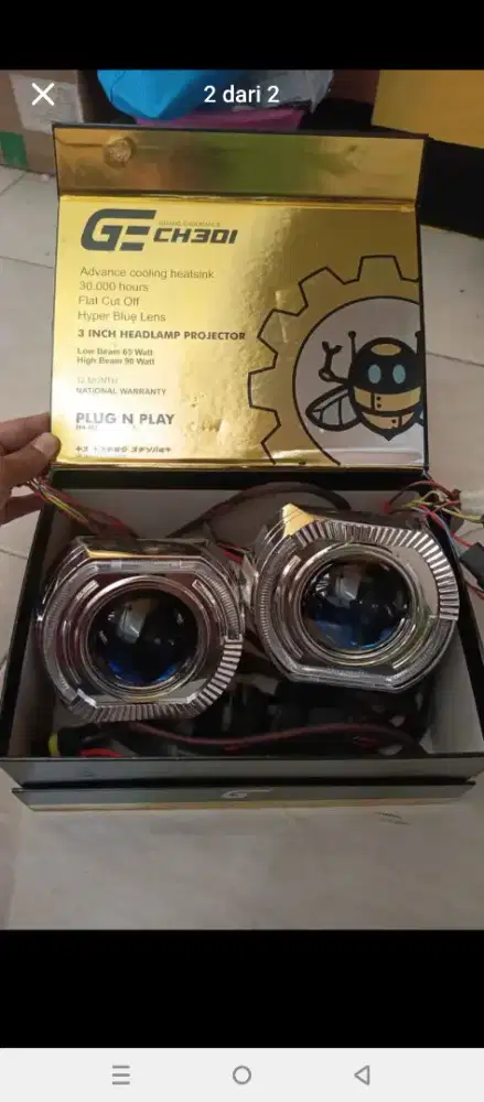 Lampu Variasi Mobil Proji BEEBOT CH30I
