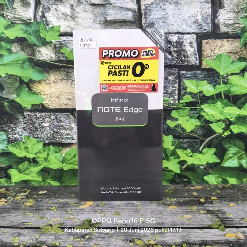 INFINIX NOTE EDGE CASH / KREDIT