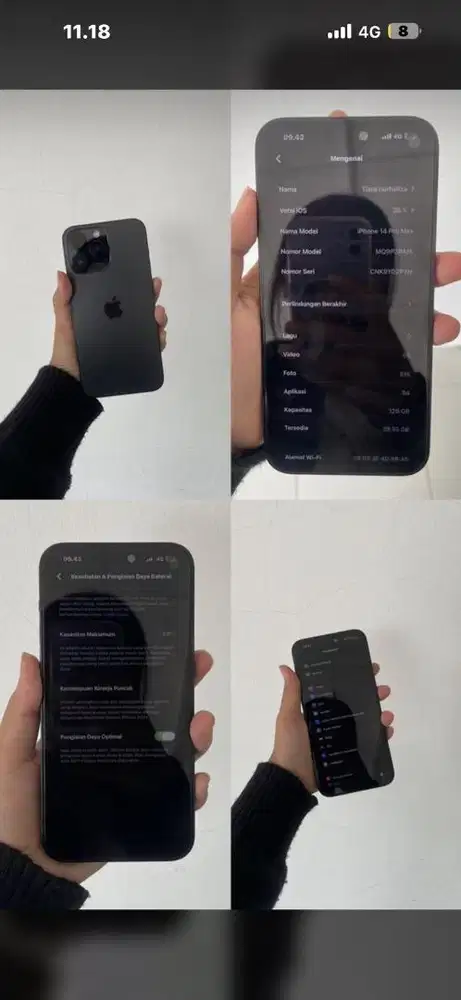 Ip 14 pro max no minus mulus