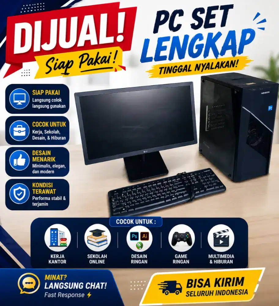 Dijual PC (edisi tidak terpakai)