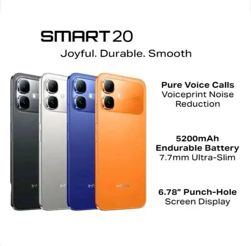 Infinix Smart 20 4/128 black bisa lewat kredivo