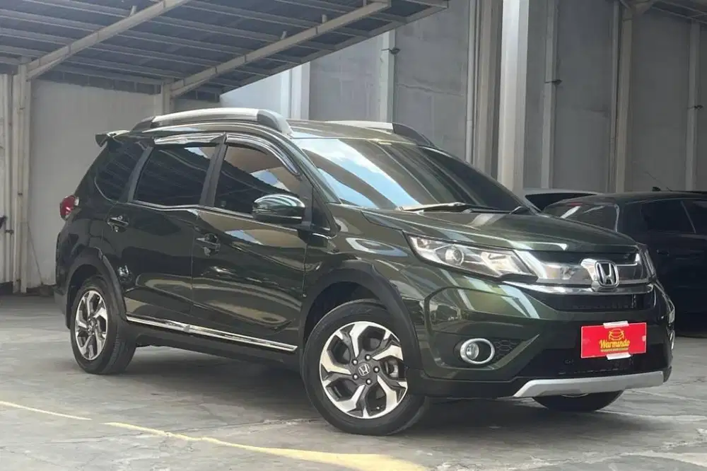 Honda BRV 1.5 E CVT tahun 2017 Hijau BR-V Matic AT DP minim 25 juta