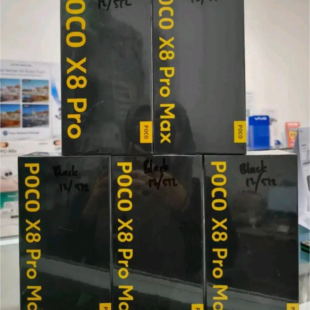 XIAOMI POCO X8 PRO MAX 12/512 SEGEL BARU GARANSI RESMI