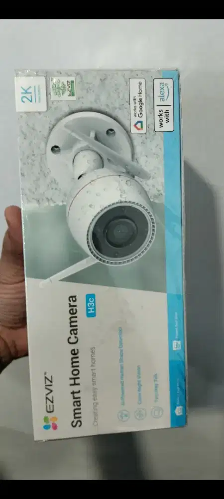 Kamera cctv EZVIZ H3C 2k resolusi