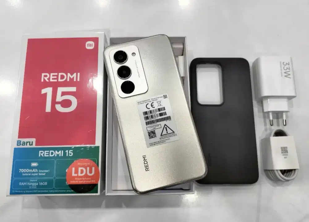 Redmi 15 RAM 8GB+8GB/256GB