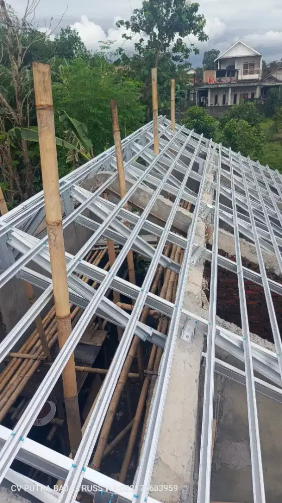 Rangka Baja Ringan terpasang