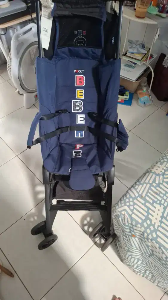 Stroller coco latte pockit beber 2021