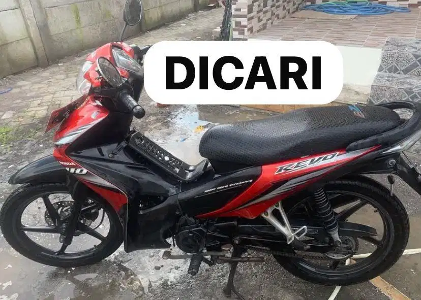 Di Cari Honda Revo Tahun 2009 Ke Atas Revo 2010 Revo 2011 Revo 2012