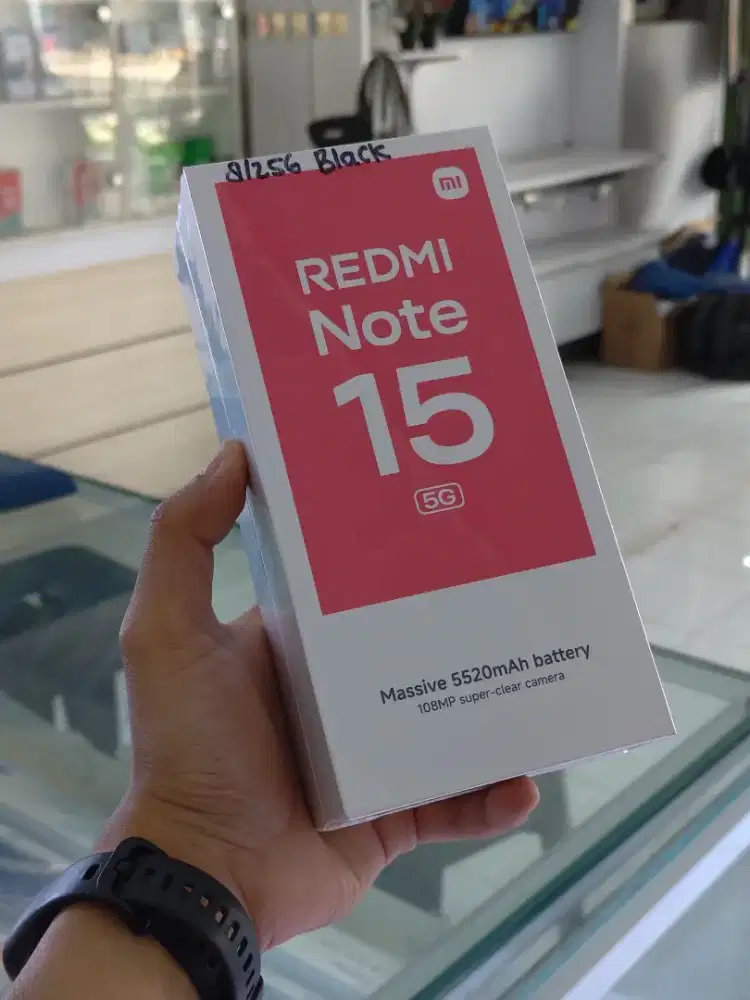 Xiaomi Redmi Note 15 5G 8/256GB (new)*Bisa Cod, Fastrespon WA