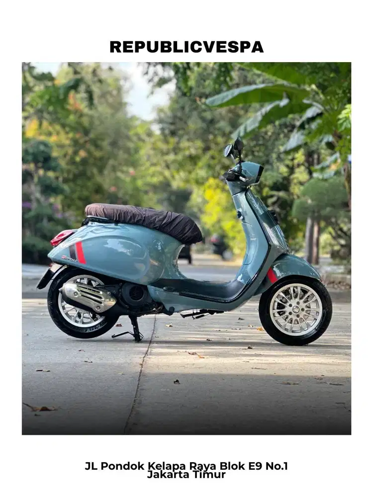 PIAGGIO VESPA SPRINT 150 IGET 3V TH 2017 WARNA GREY INTERPRIDO Perfect