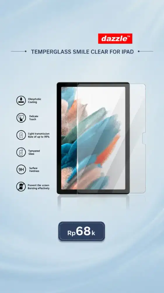 Temperglass Smile Clear Ipad