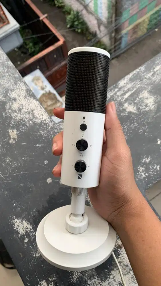 Microphone Noir Voix Gaming