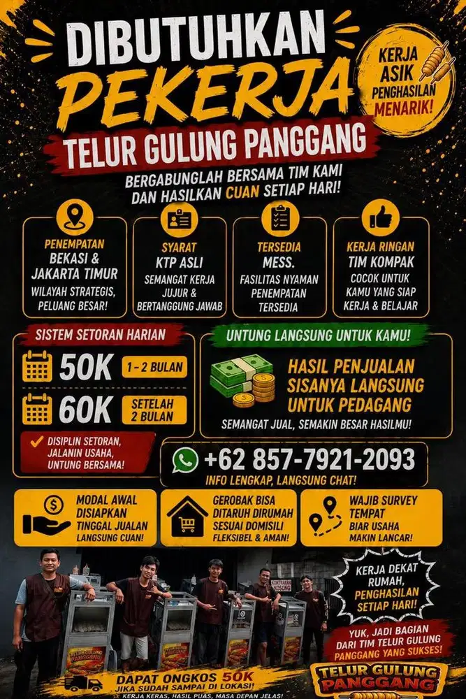 LOKER MANGKAL TELUR GULUNG PANGGANG