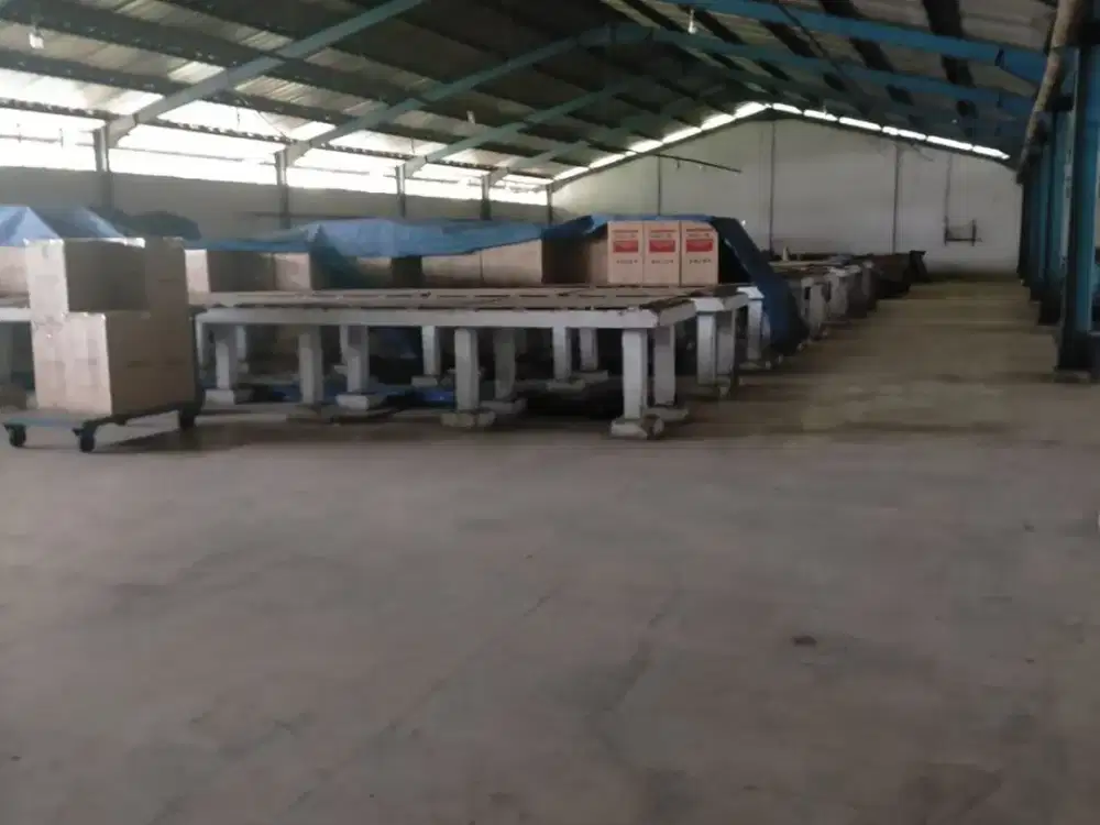 Gudang hitung tanah, Batuceper, Lt 8.885 m2, SHM