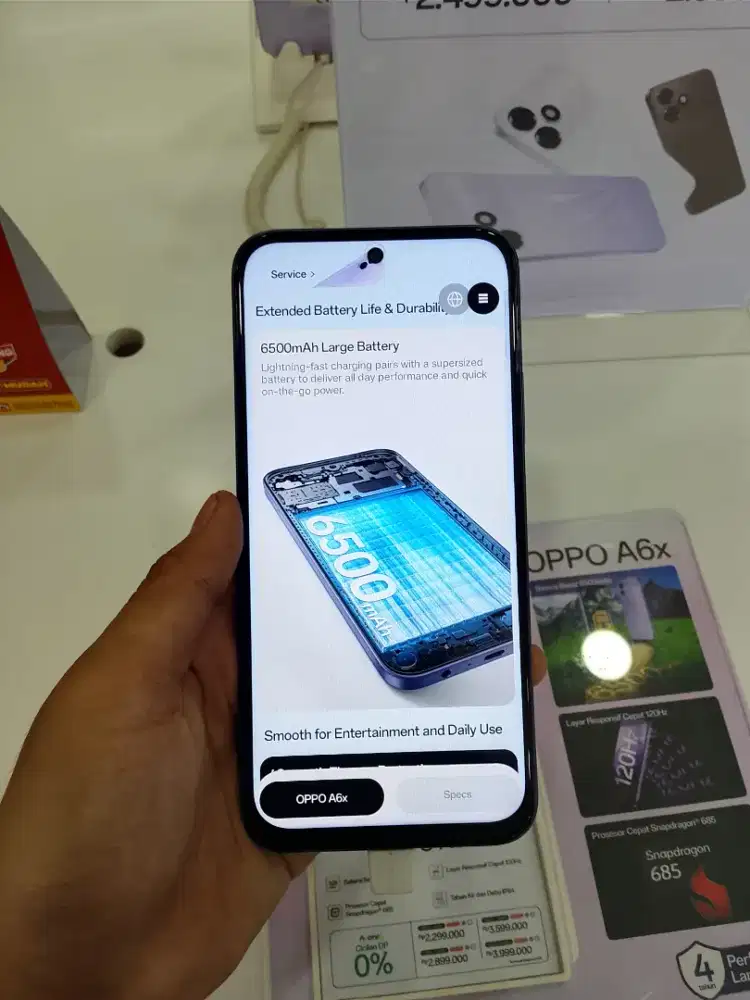 kredit iphone oppo A6x