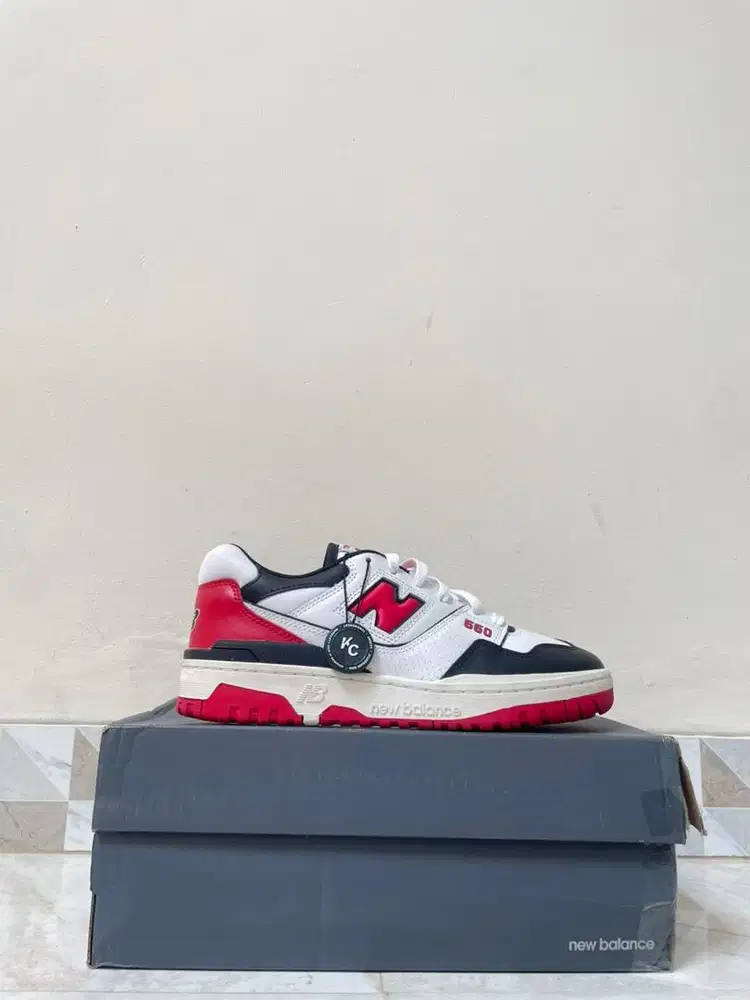 NB 550 Red White (Size 42) BNIB Original 100%
