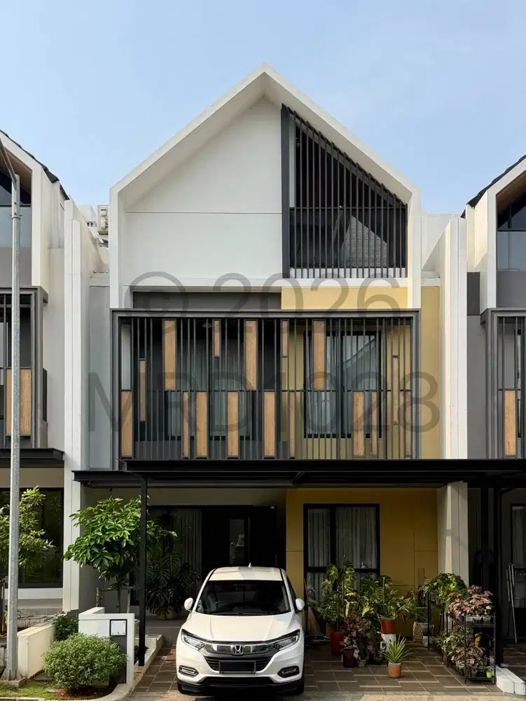 Dijual Rumah Cluster Strozzi Type 7 Attic Summarecon Gading Serpong