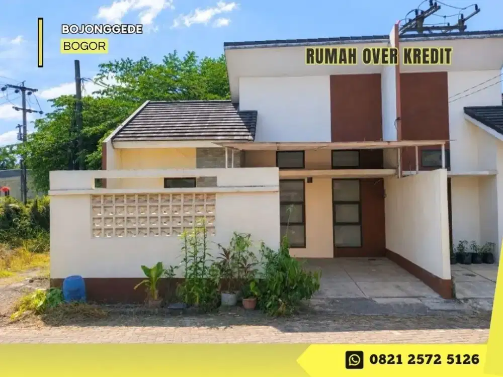 Rumah Take Over MURAH 39JT HOOK di The Andalusia Residence dkt Stasiun KA