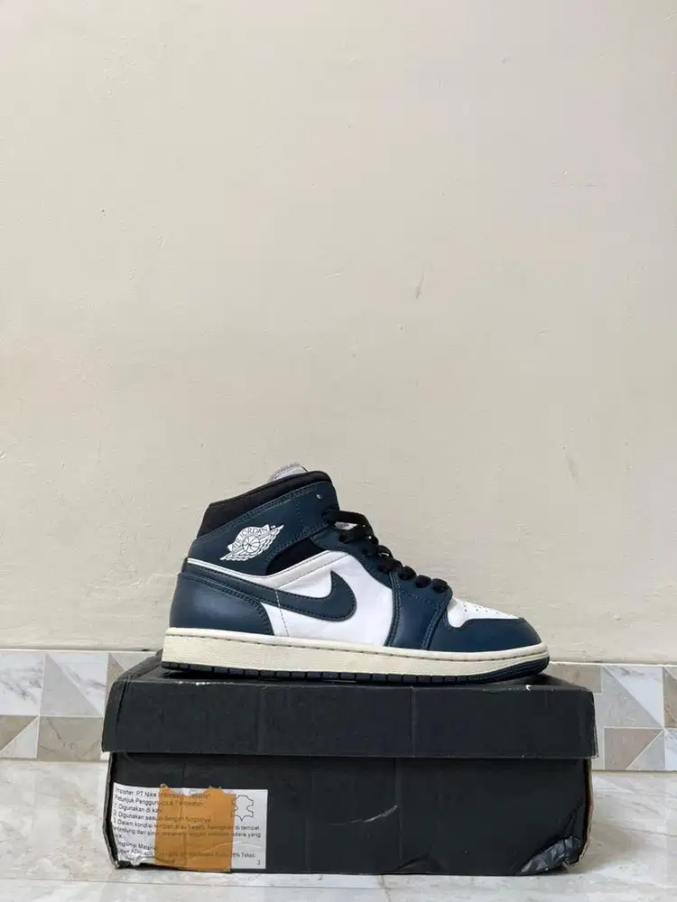 Air Jordan 1 Mid Dark Teal (Size 42) Original 100%