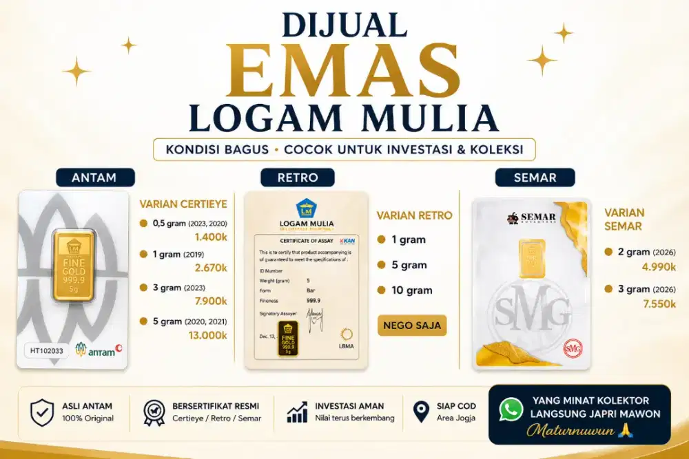 Jual logam mulia
