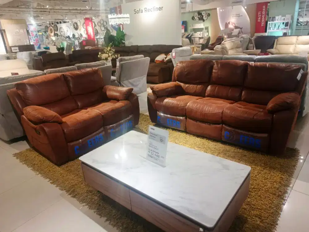 PROMO Cicilan SOFA 3S+2S RC BROWN