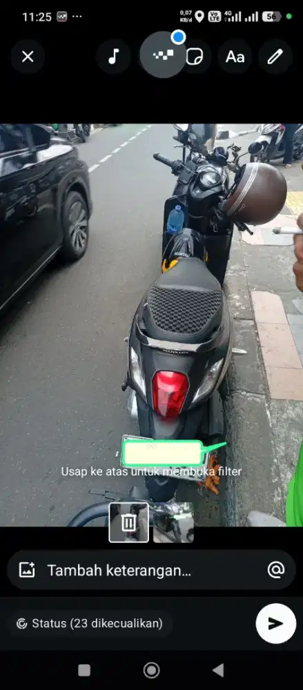 Honda Genio hitam
